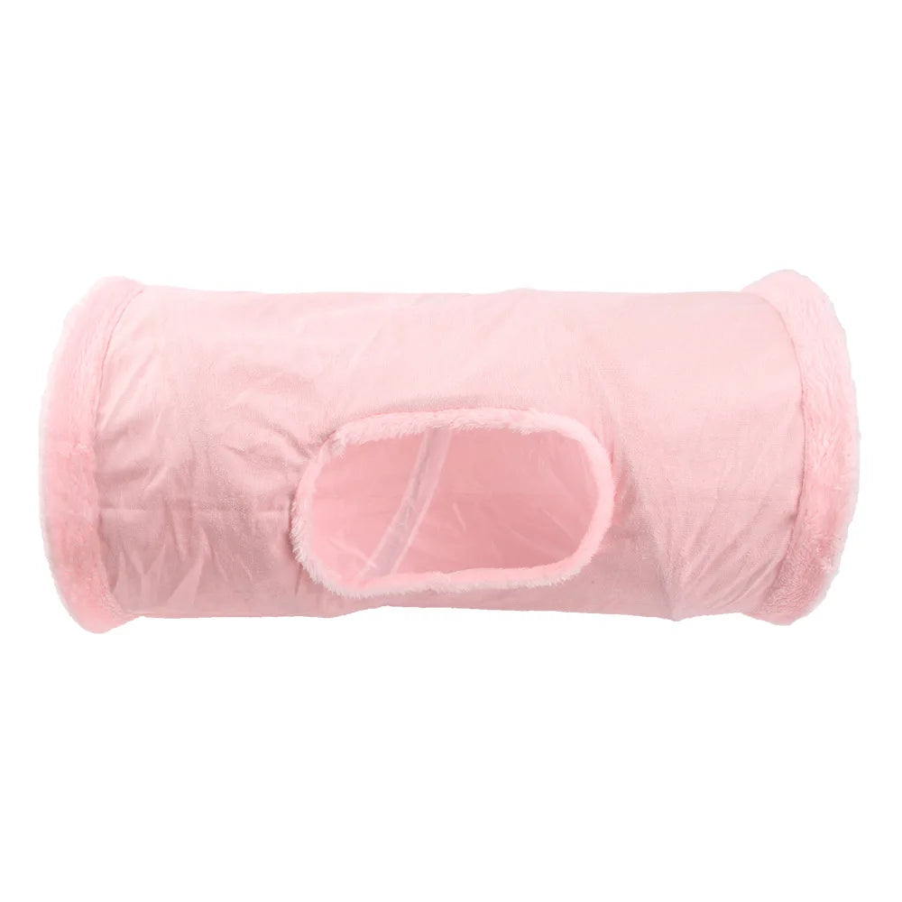 Collapsible Suede Tunnel Interactive Bedding