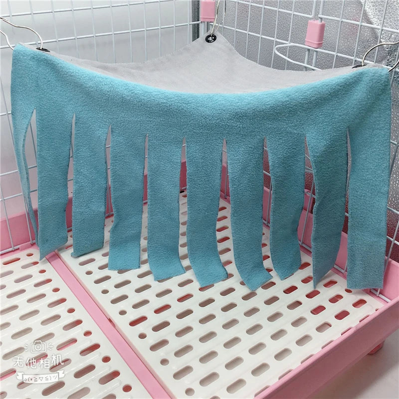 Hammock Pet Hideout Cage Accessories Hamster Tent Nest Bed For Guinea Pig Chinchilla Rat Hedgehog Squirrel Ferret Dwarf Bunny