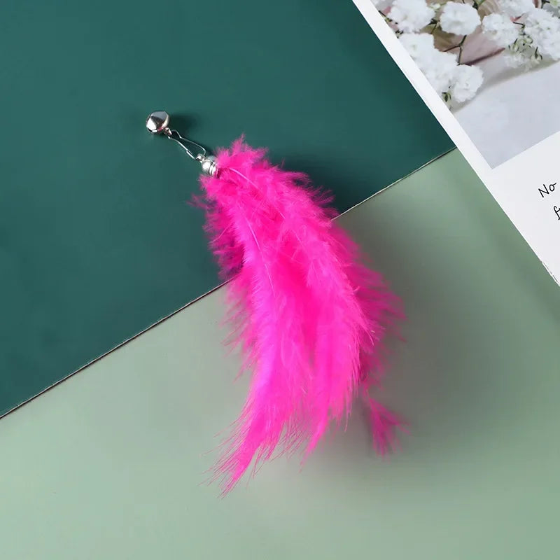 Feather Accessories Birds Worm Bell Interactive Replacement Refill Foam Ball Training