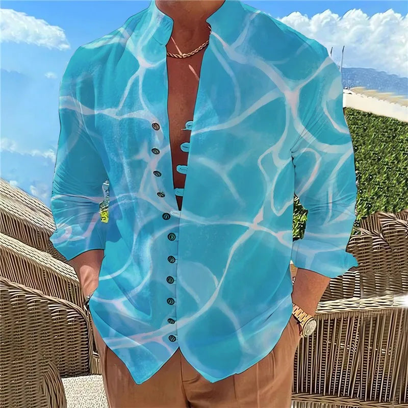 Men’s Casual Linen Shirt