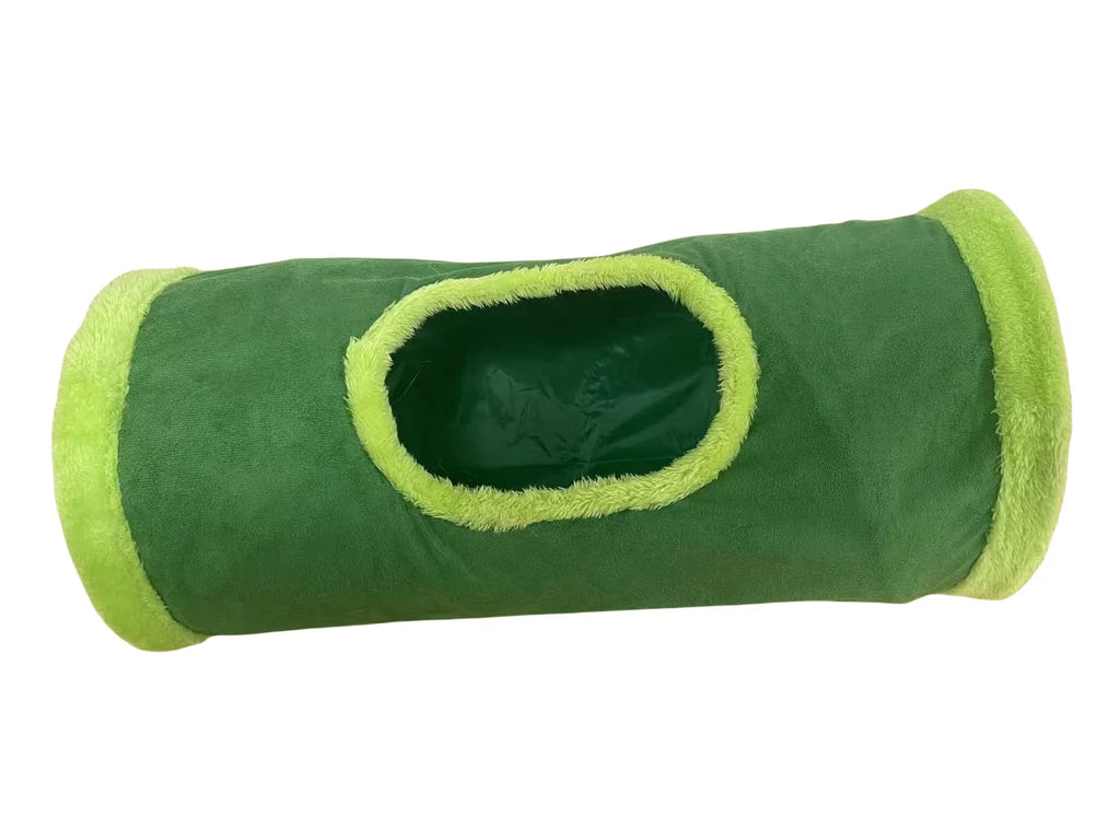 Collapsible Suede Tunnel Interactive Bedding