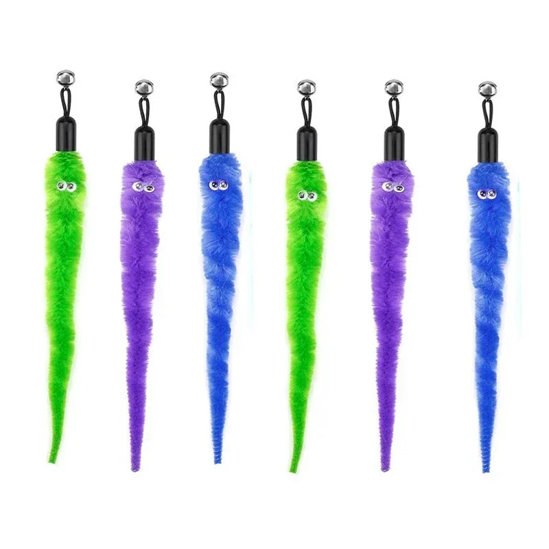 Feather Accessories Birds Worm Bell Interactive Replacement Refill Foam Ball Training