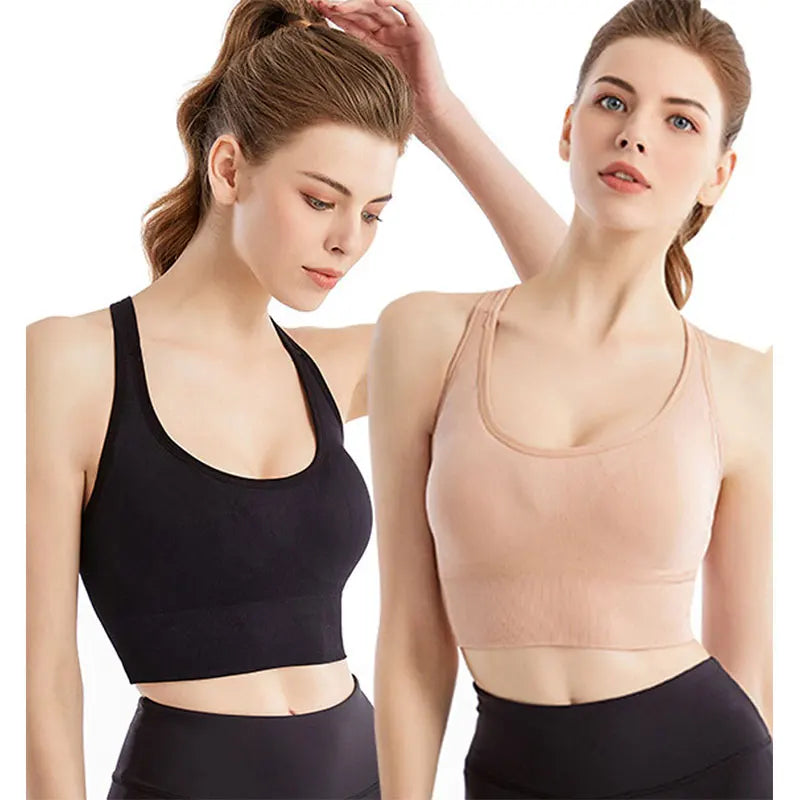 Seamless Racerback Sports Bra