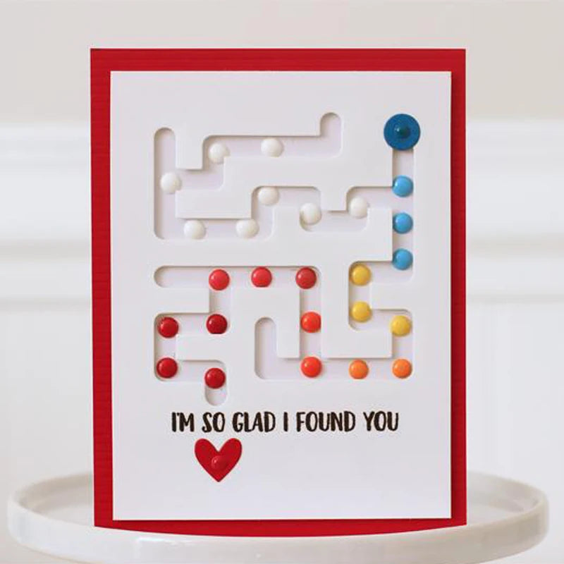 Creative Gliders with Double-Sided Adhesive Circle