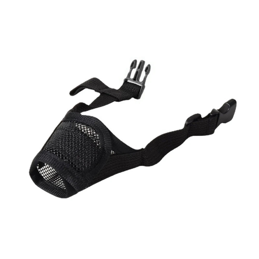 Anti Barking Dog Muzzle for Dogs Adjustable Mesh Breathable Pet Mouth Cover Muzzle for Small Medium Dog Anti-biting Pet Supplies