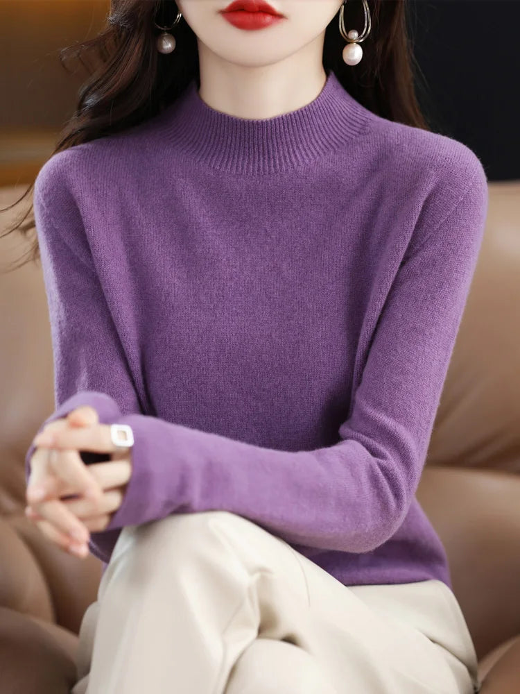 Women’s 100% Merino Wool Cashmere Sweater