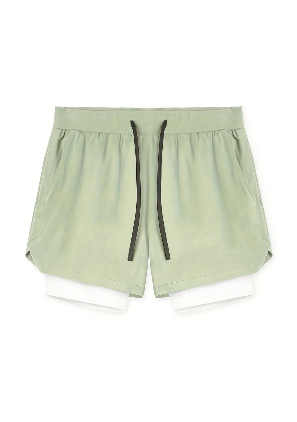 Men’s Double-Layer Sports Shorts