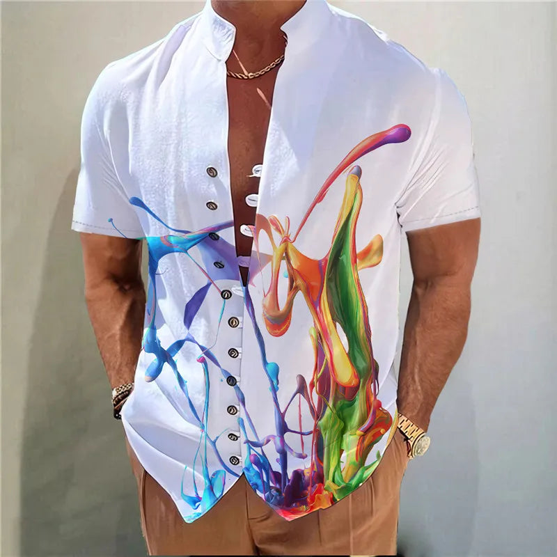Men’s Casual Linen Shirt