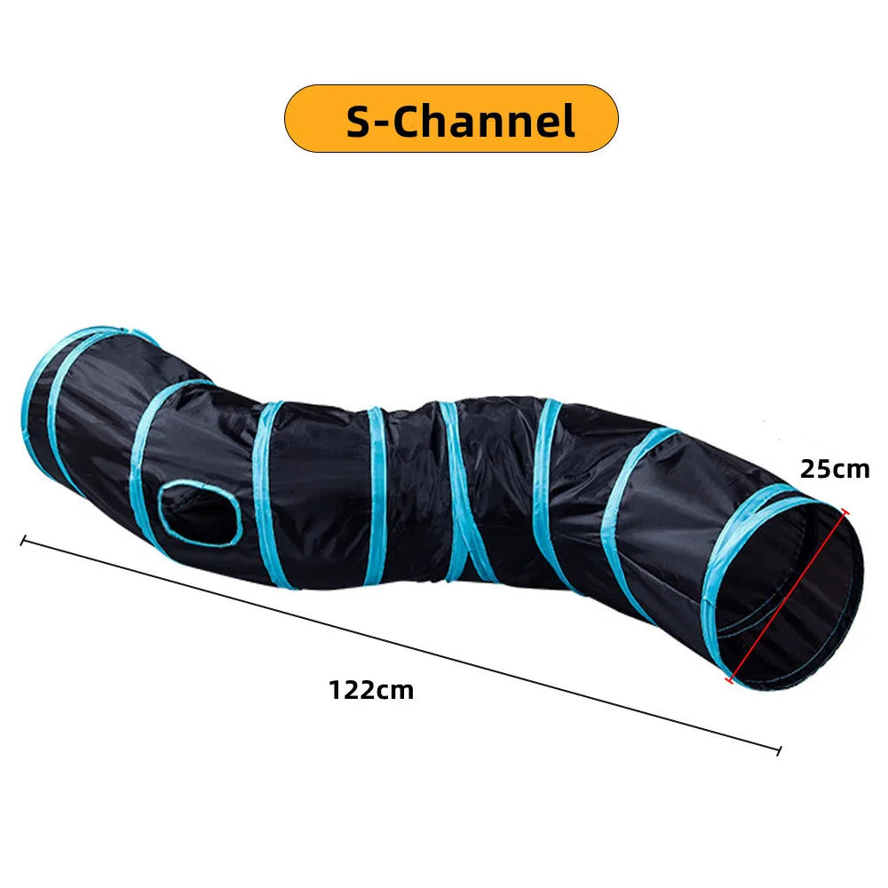 S T Pass Tunnel Foldable Breathable Barrel