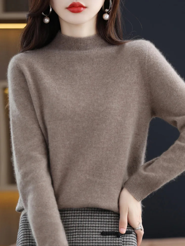 Women’s 100% Merino Wool Cashmere Sweater