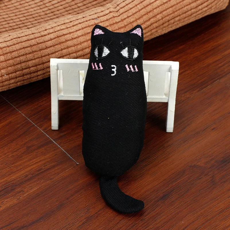 Rustle Sound Catnip Toy Cats Product For Pets Cute Cat Toys For Kitten Teeth Grinding Cat Plush Toy Thumb Pillow Pet Toys