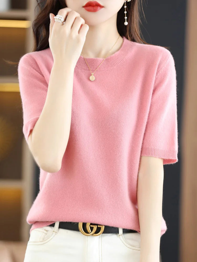 Women’s Merino Wool & Cashmere Sweater