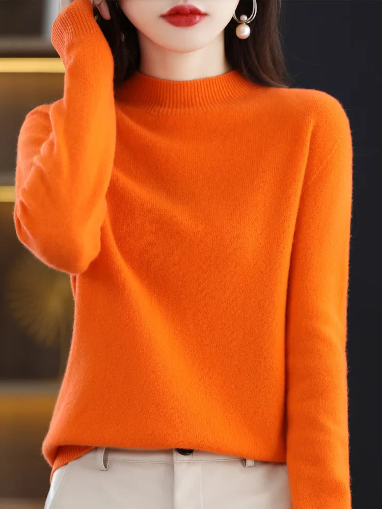 Women’s 100% Merino Wool Cashmere Sweater