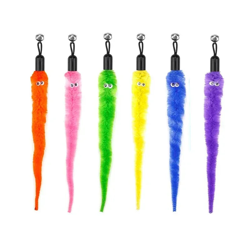 Feather Accessories Birds Worm Bell Interactive Replacement Refill Foam Ball Training