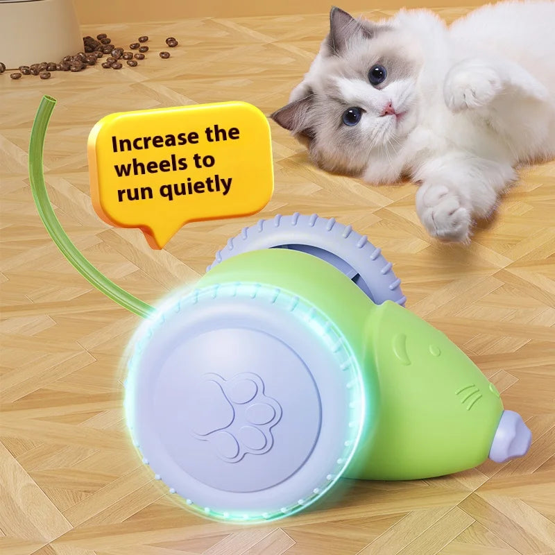 Electric Mouse Car Interactive Rechargeable Automatic Intelligent Obstacle