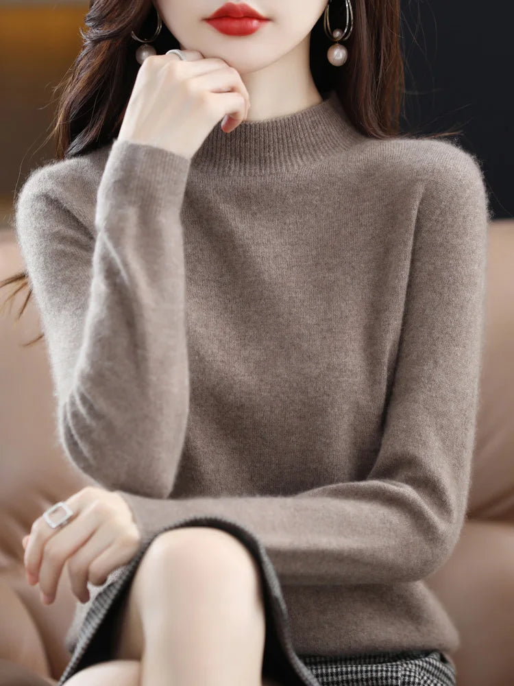 Women’s 100% Merino Wool Cashmere Sweater