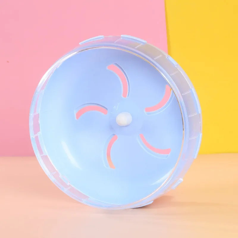 1PC 12-21cm Hamster Running Disc Toy Silent Small Pet Waterproof Cage Rotating Wheel Accessories Wear-resistant Hamster Sport