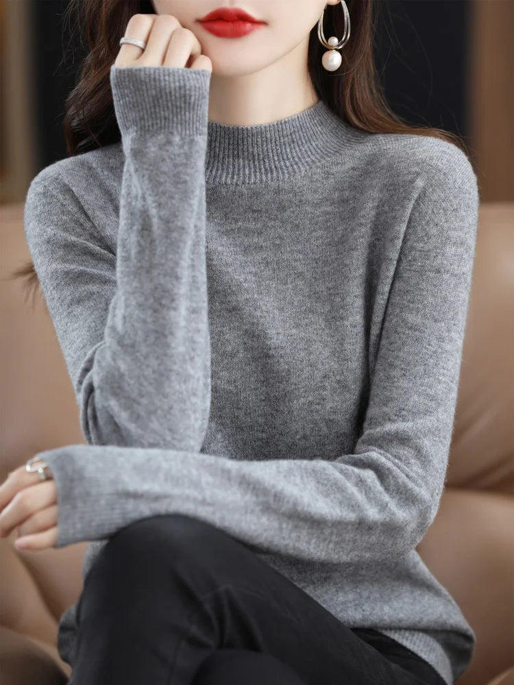 Women’s 100% Merino Wool Cashmere Sweater