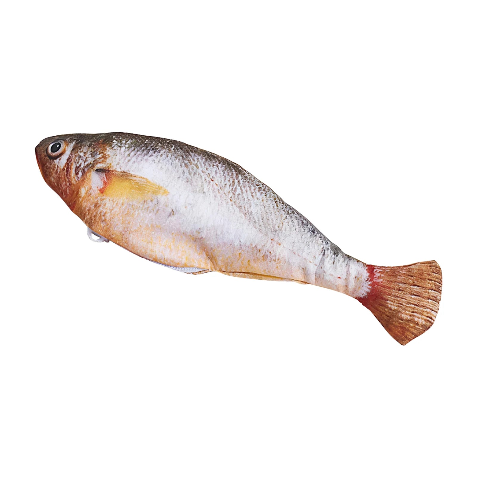 Simulation Fish Catnip Toy Anti-Bite Activated Kitten Toy Interactive Cat Exercise Toys for All Breeds Cat Kicker