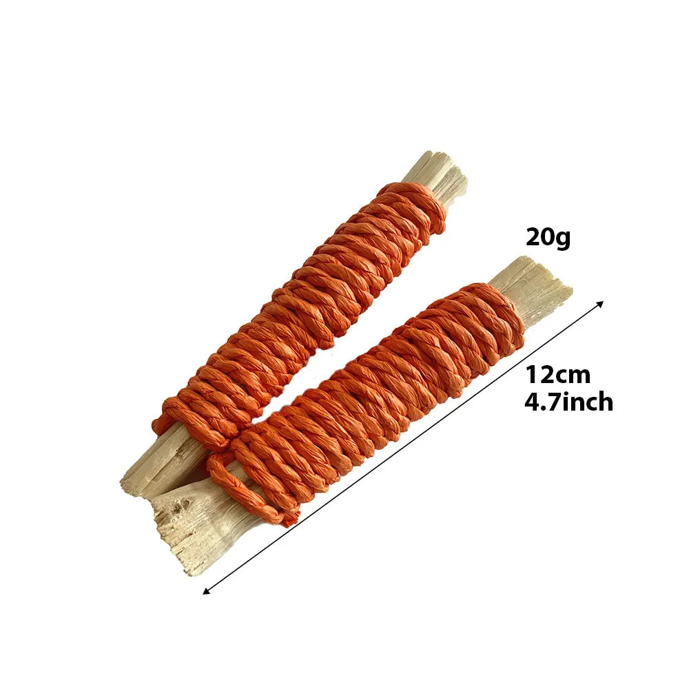 Small Animal Chew Toys For Ribbit Bunny Hamster Guinea Chinchillas Tooth Cleaning Molar Grinding Toys Pet Supplies