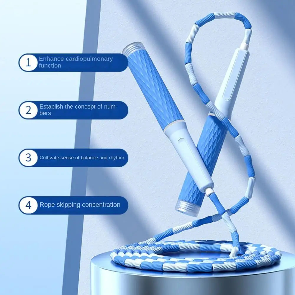 Adjustable Beaded Skipping Rope
