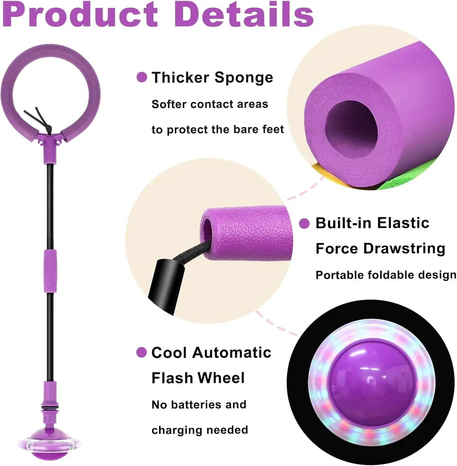 Flash Jumping Rope Ball