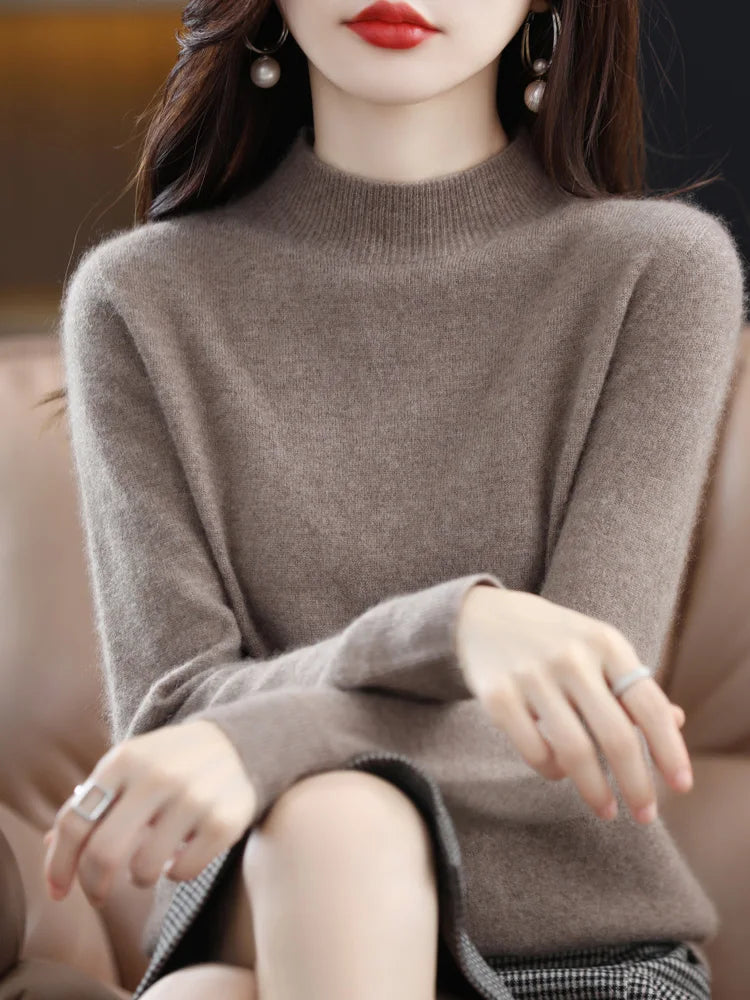 Women’s 100% Merino Wool Cashmere Sweater