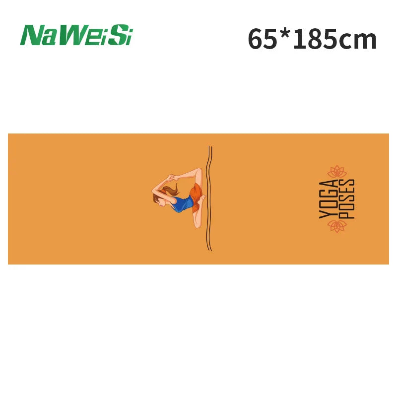Double-Side Velvet Yoga Mat Towel