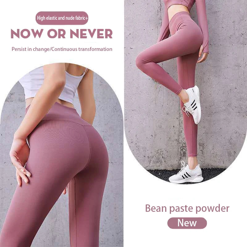 Women’s High-Waist Seamless Yoga Leggings