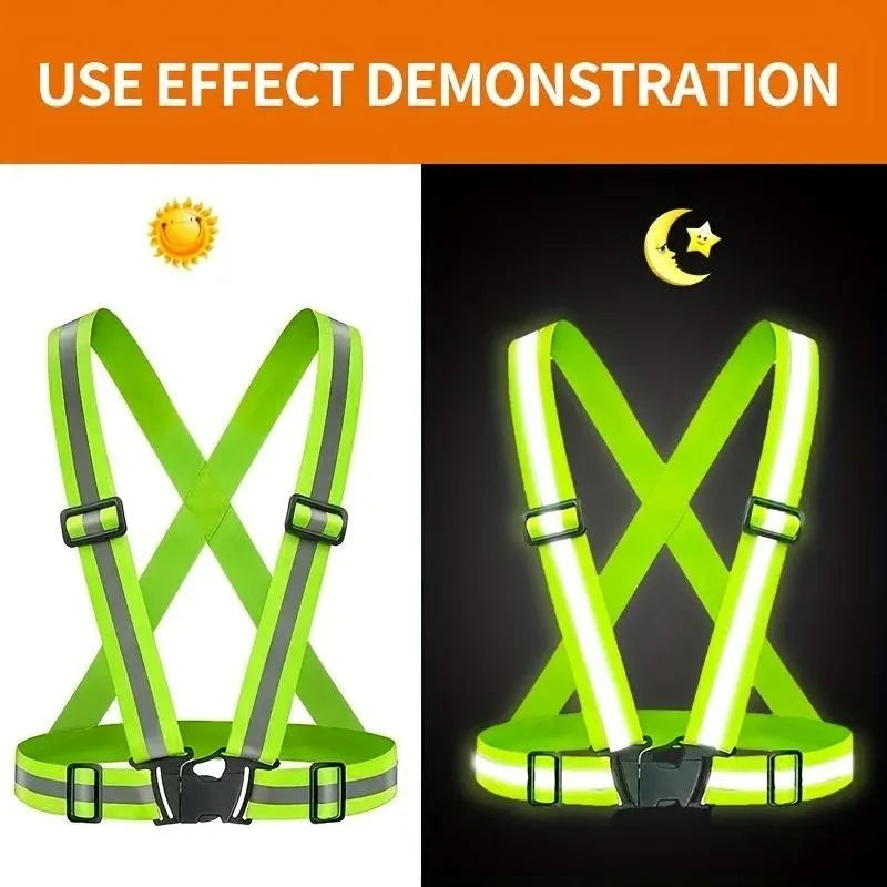 Adjustable Reflective Safety Vest
