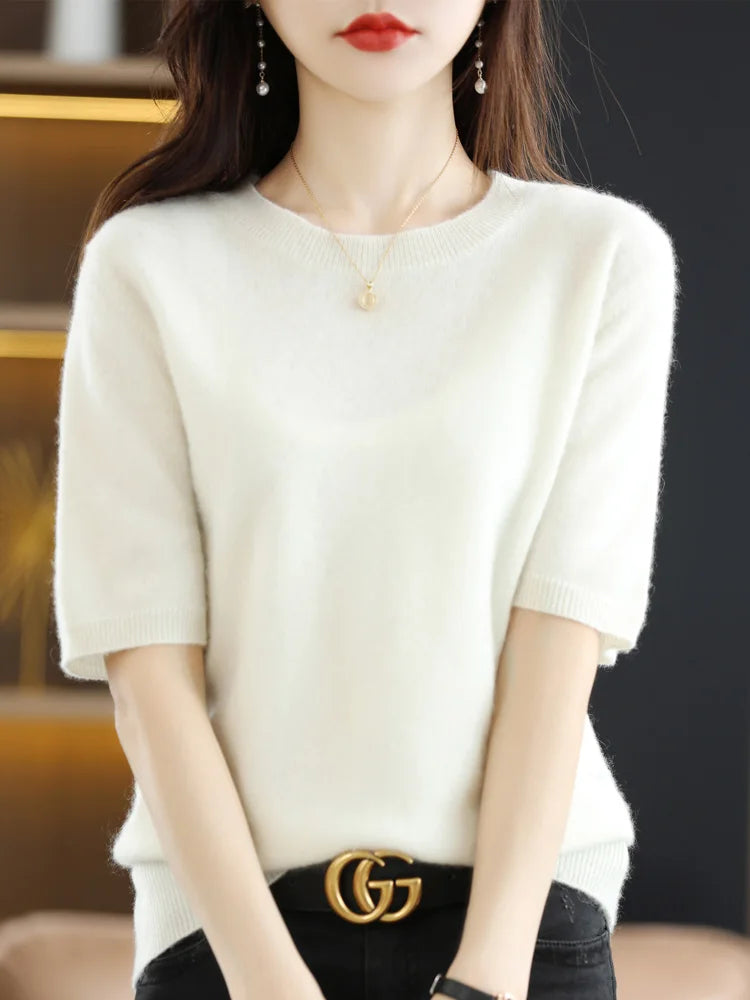 Women’s Merino Wool & Cashmere Sweater