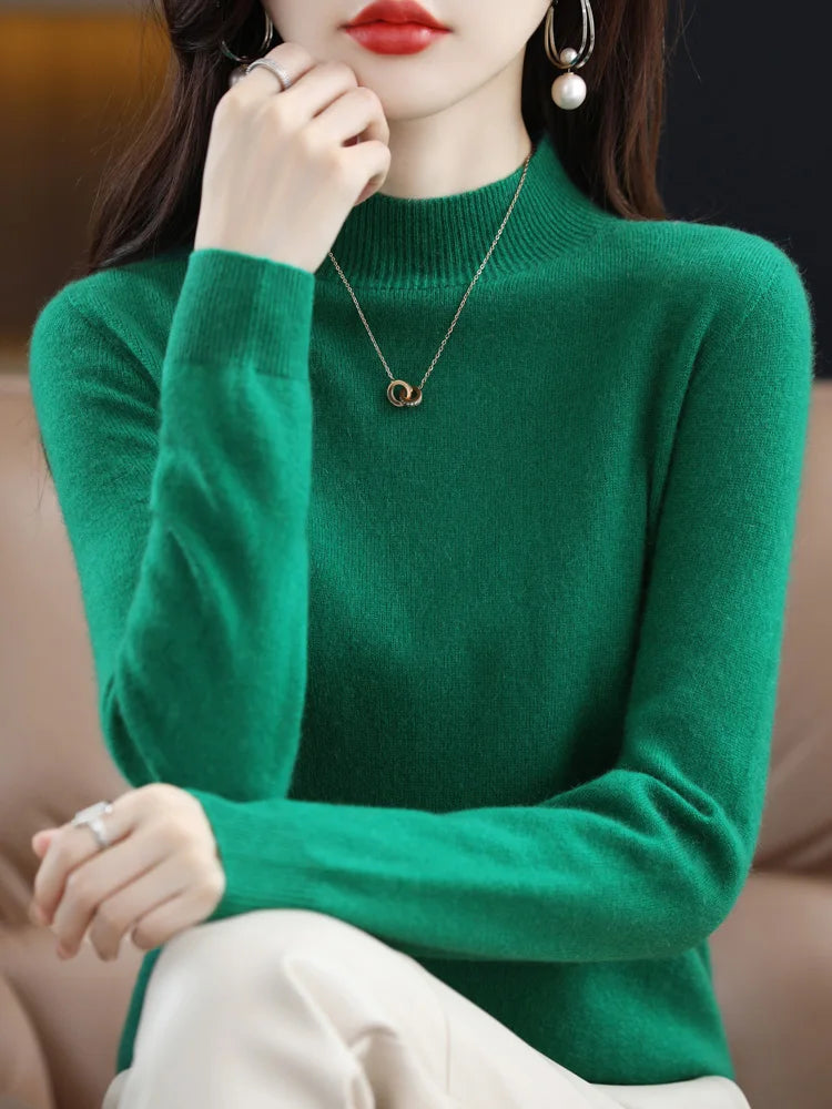 Women’s 100% Merino Wool Cashmere Sweater