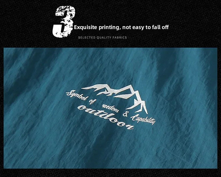 Men’s UPF100+ Summer Windbreaker