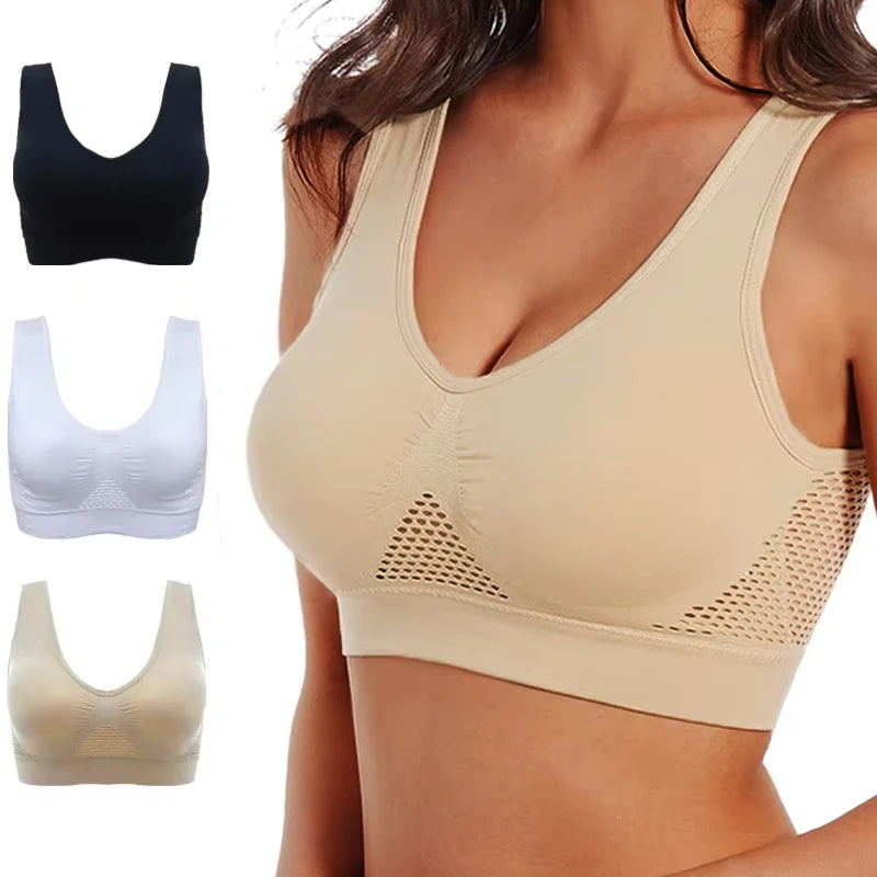 Breathable Seamless Sports Bra