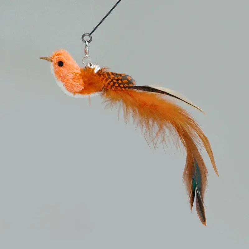 Feather Accessories Birds Worm Bell Interactive Replacement Refill Foam Ball Training