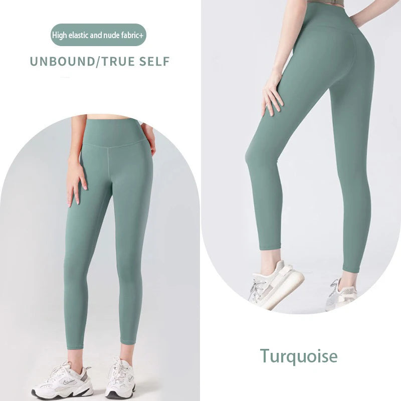 Women’s High-Waist Seamless Yoga Leggings