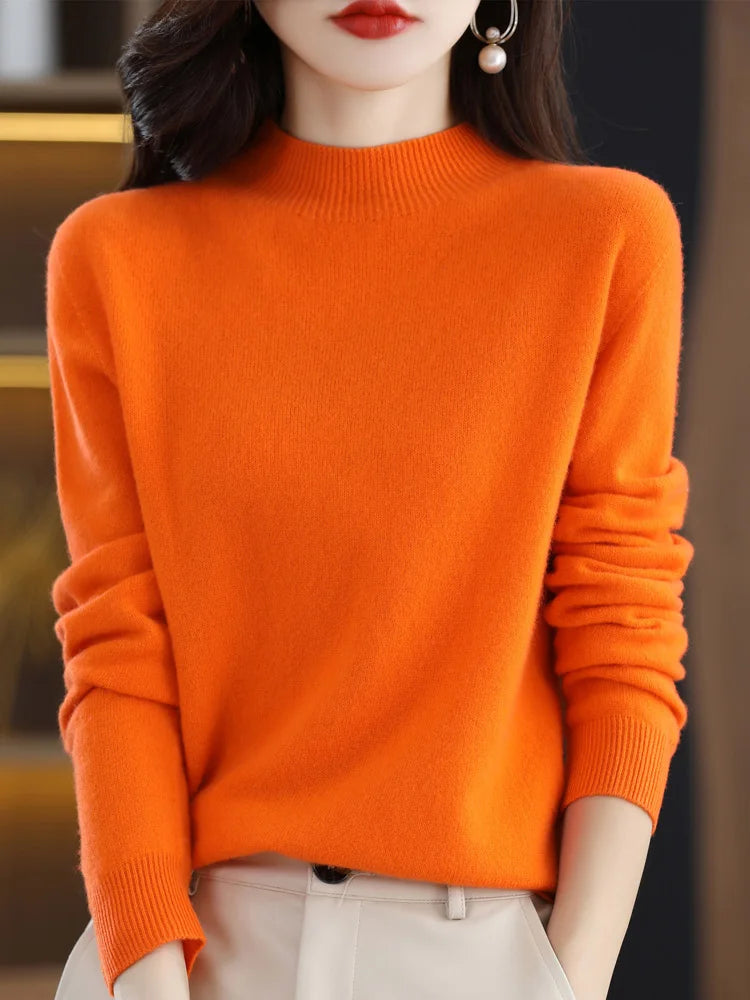 Women’s 100% Merino Wool Cashmere Sweater