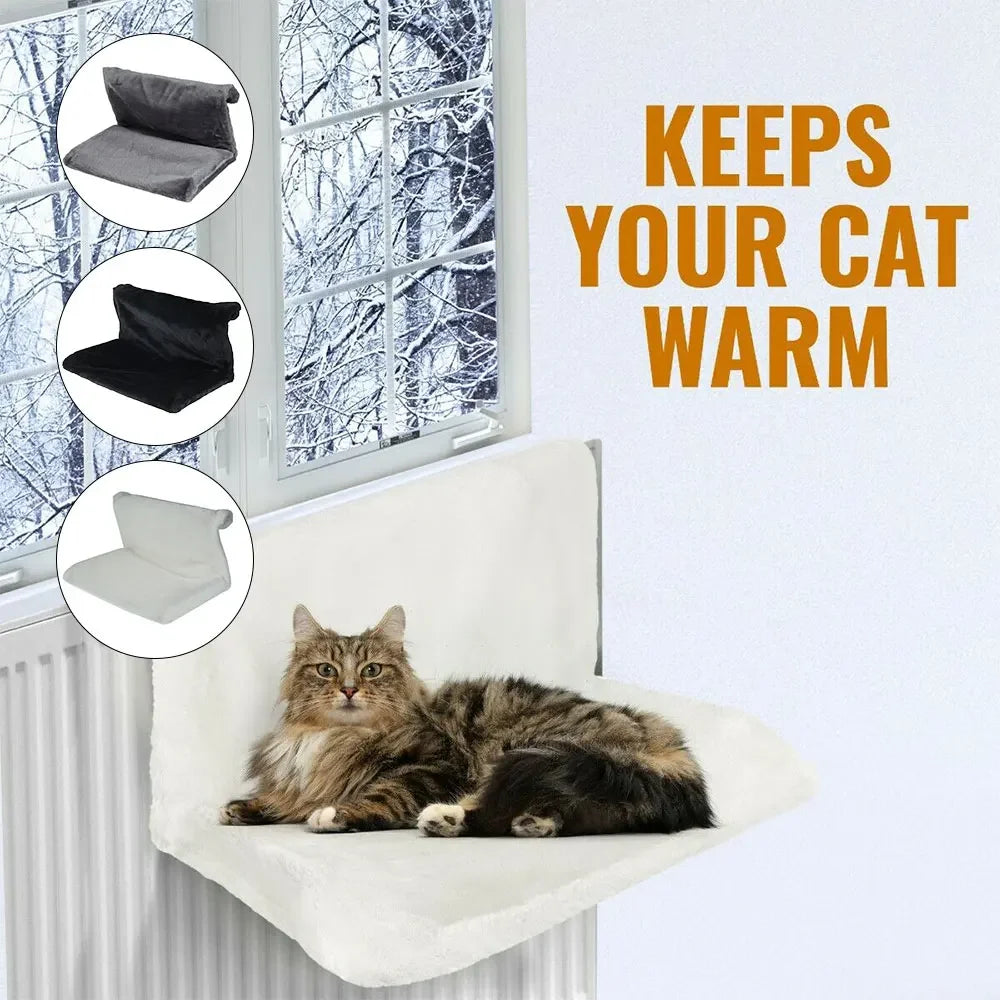 Hanging Cat Bed Removable Cat Hammock Pet Luxury Radiator Beds Nest With Strong Durable Warm Basket Cat Accessories Pet Supplie