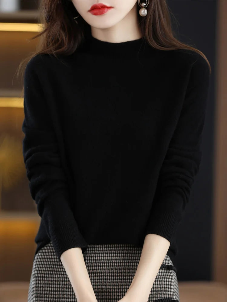 Women’s 100% Merino Wool Cashmere Sweater