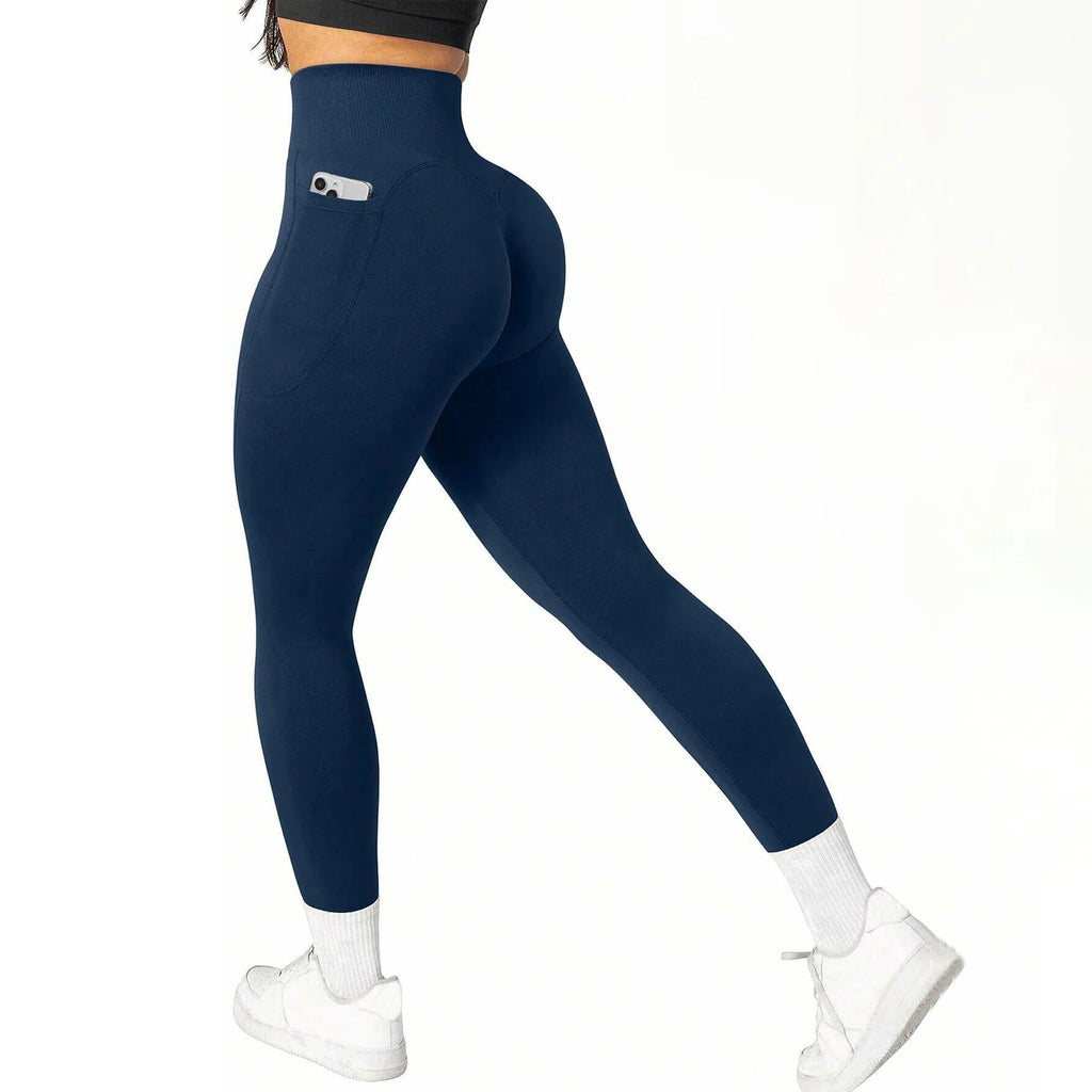 High Waisted Seamless Yoga Pants