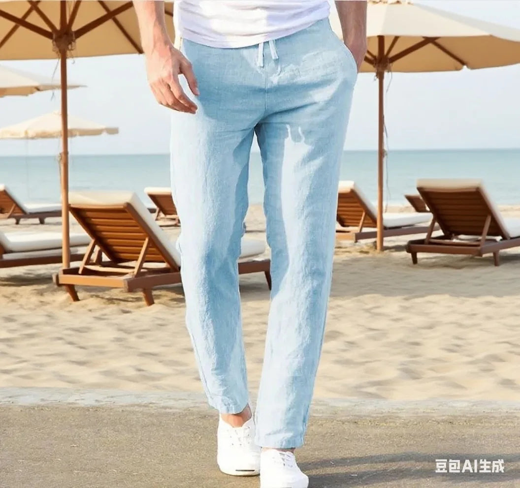 Men’s Cotton Linen Pants