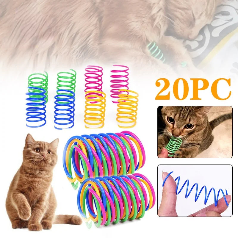 Kitten Coil Springs Interactive  Gauge Cat Colorful