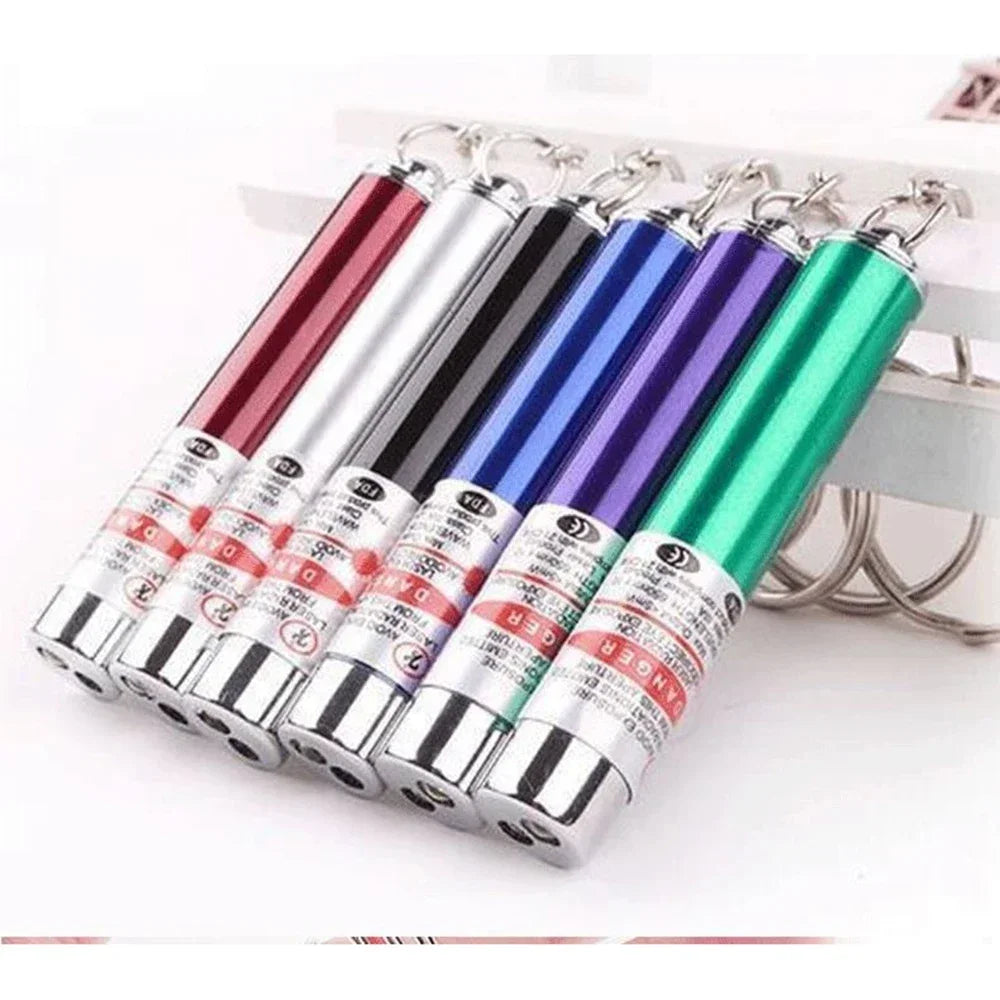 Teasing Cat Laser Pointer, Cat Laser Toy, Pet Training Chase Interactive Toy, Suitable for Kitten Cat and Dog Chase Game