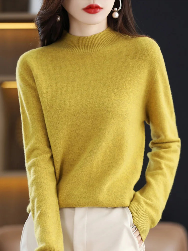 Women’s 100% Merino Wool Cashmere Sweater