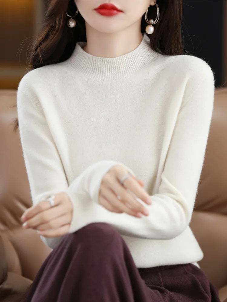 Women’s 100% Merino Wool Cashmere Sweater