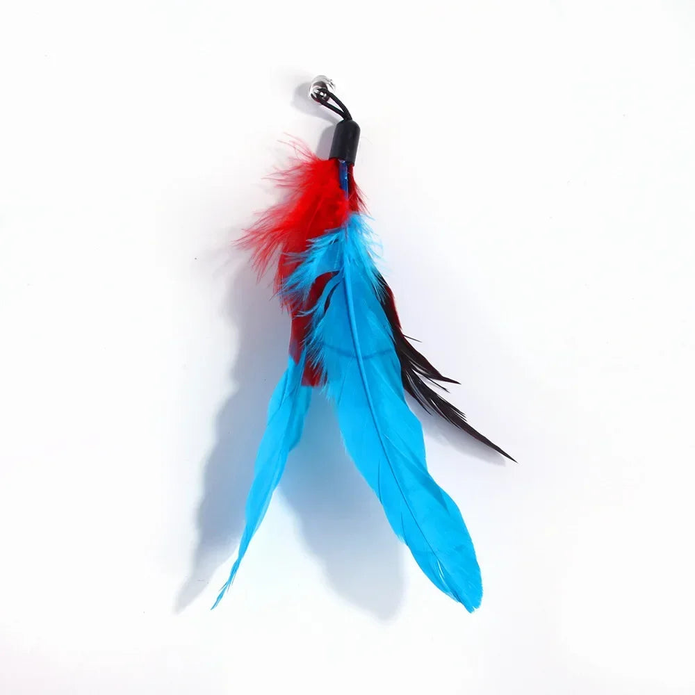 Feather Accessories Birds Worm Bell Interactive Replacement Refill Foam Ball Training