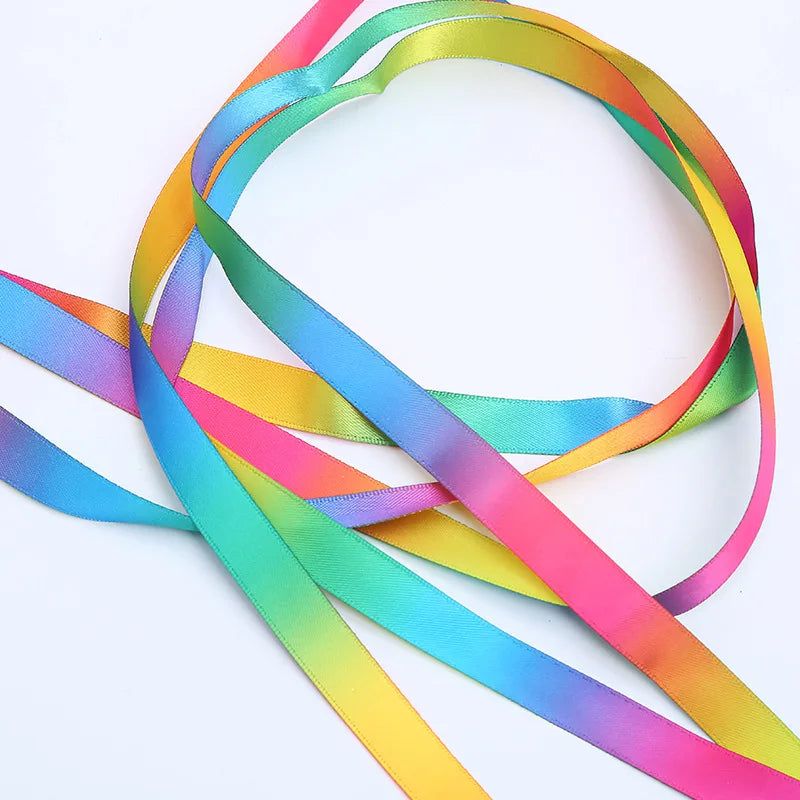 Simulation Feather Interactive Satin Ribbon Bell