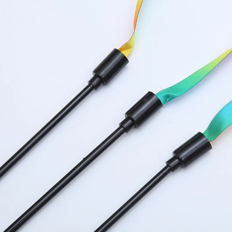 Simulation Feather Interactive Satin Ribbon Bell