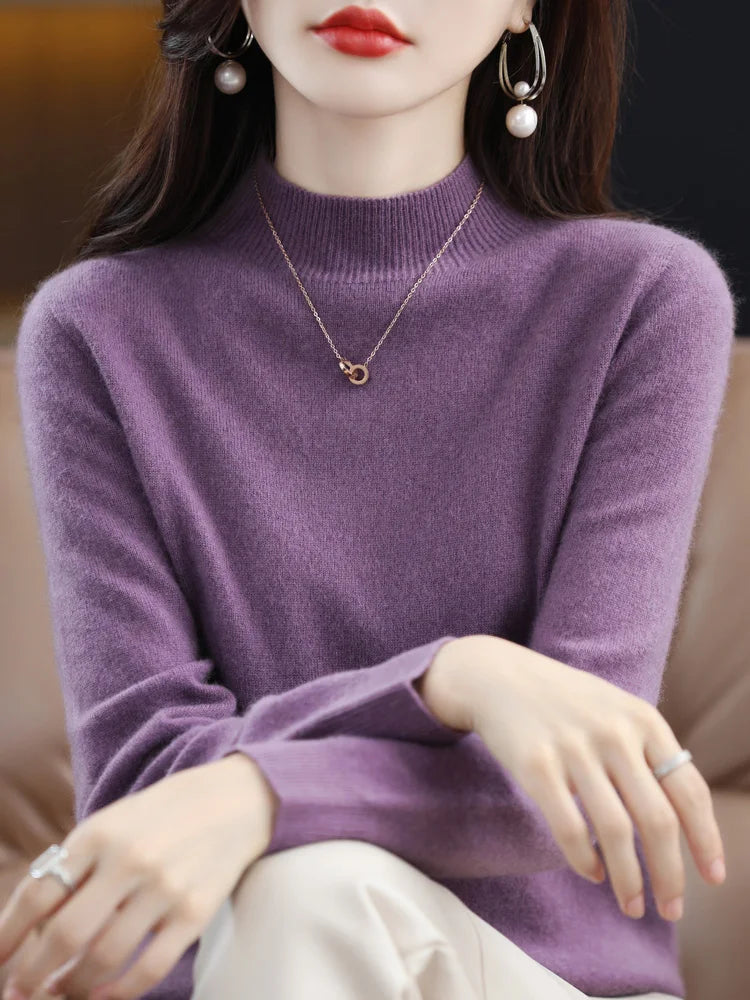 Women’s 100% Merino Wool Cashmere Sweater
