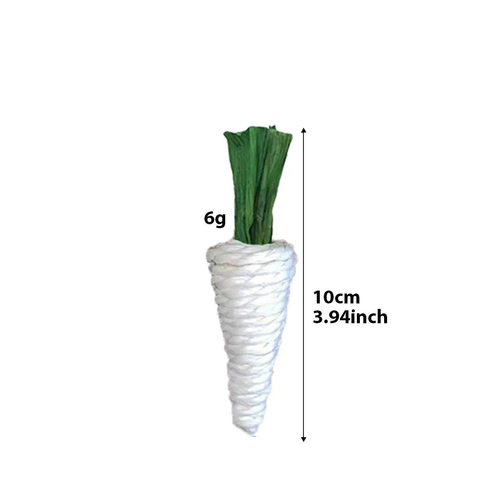 Small Animal Chew Toys For Ribbit Bunny Hamster Guinea Chinchillas Tooth Cleaning Molar Grinding Toys Pet Supplies